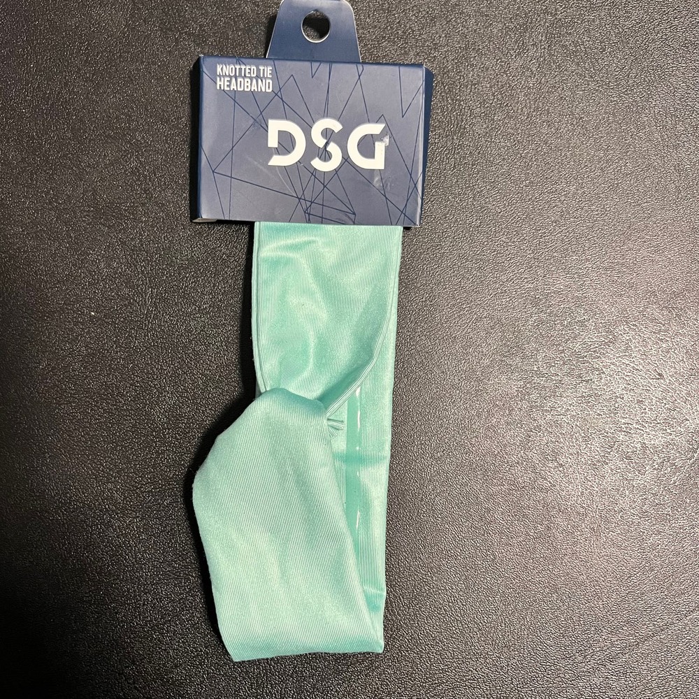 Girls DSG Knotted Tie Headband Forested Mint
